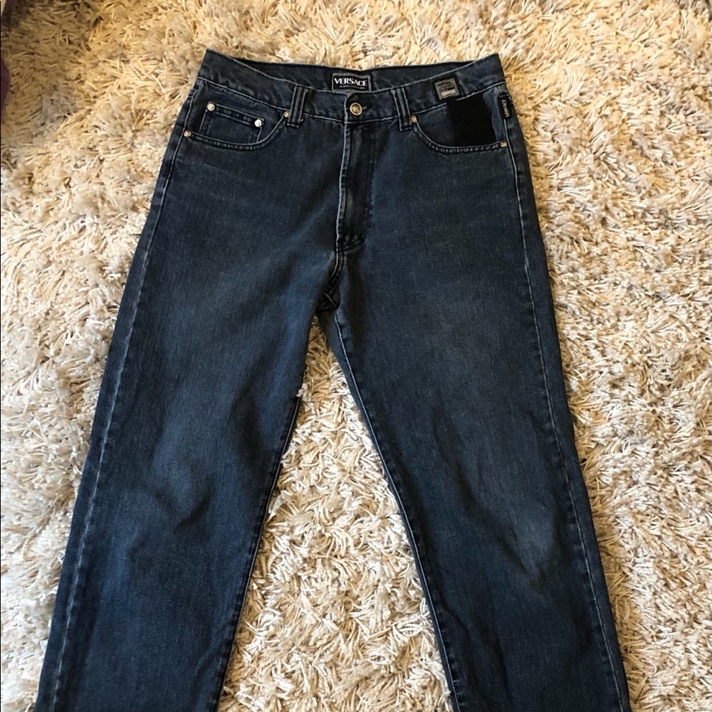 Vintage Versace Dark Blue Jeans